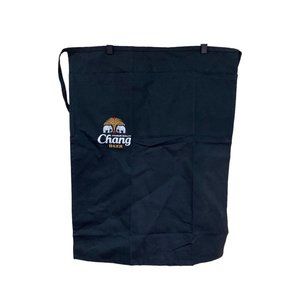 Chang Beer Thailand Bar Long Waist Waiter Bartender Apron Black READ